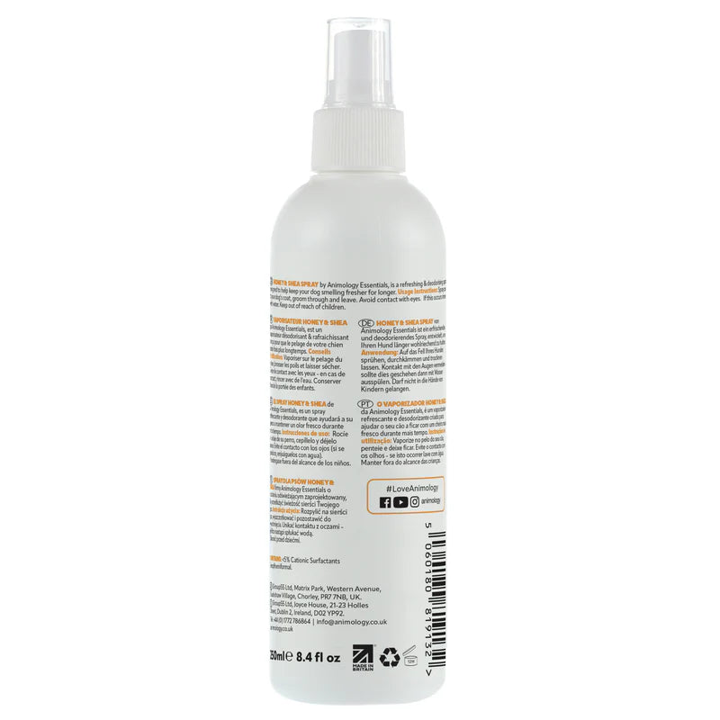 Honey and Shea fragrance spray