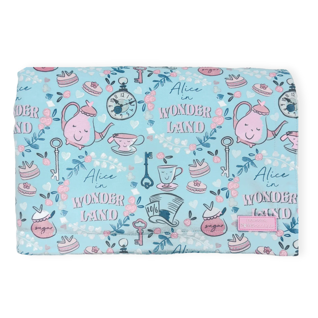 Disney-Mad Hatters Tea Party- dog blanket