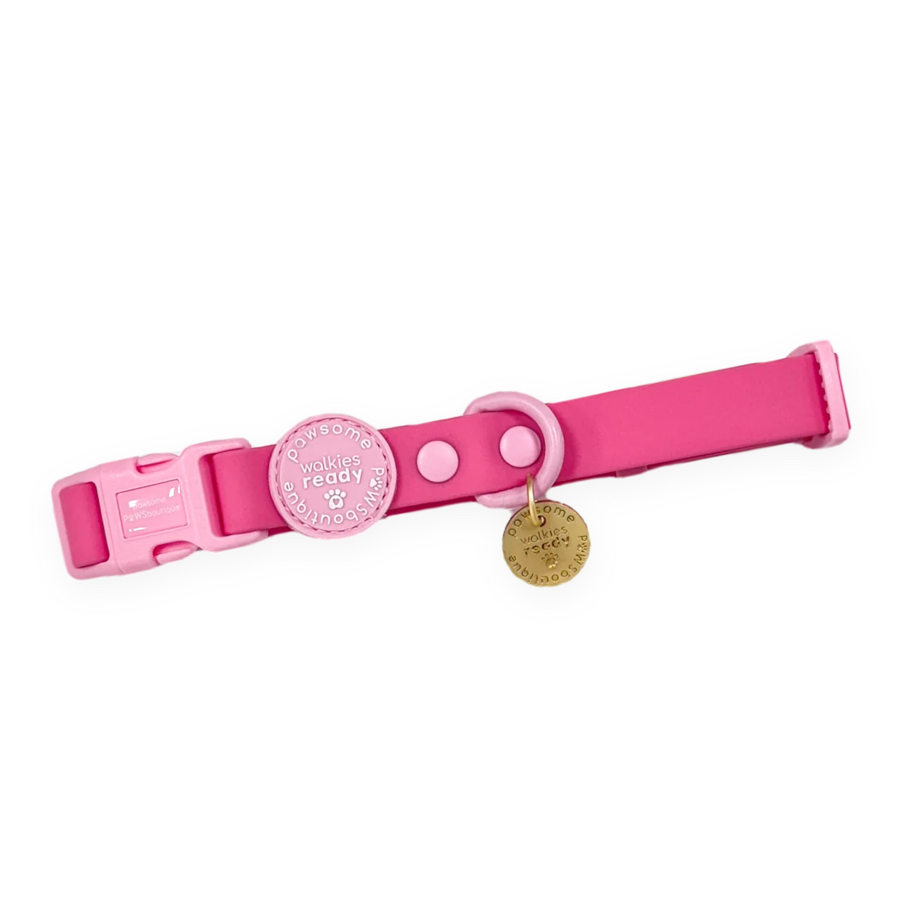 Waterproof collar- Raspberry pink