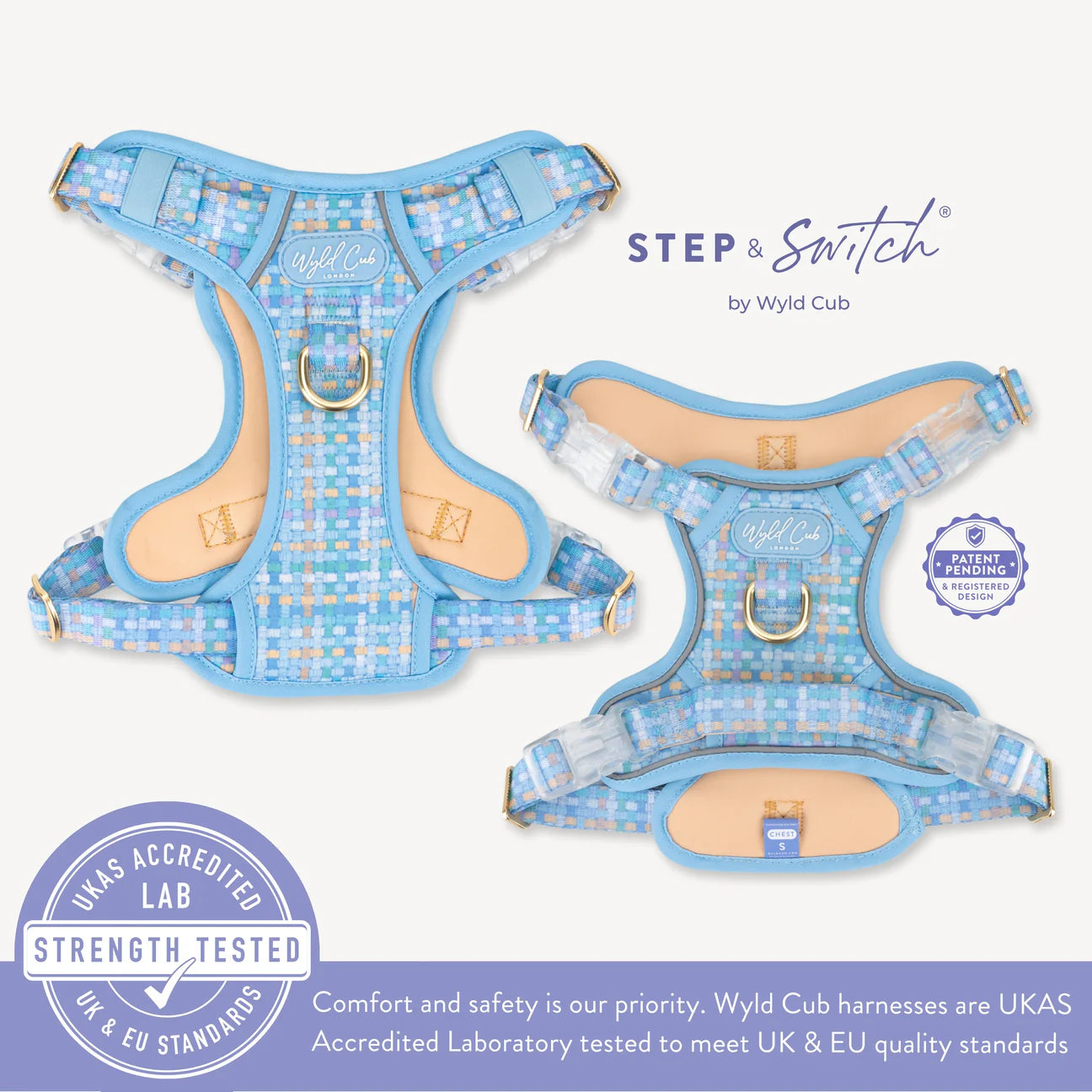 Belgravia Macaron Step and switch harness