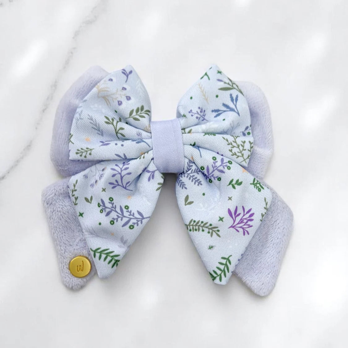 Chiswick Thistle butterfly bow