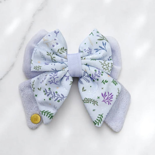 Chiswick Thistle butterfly bow