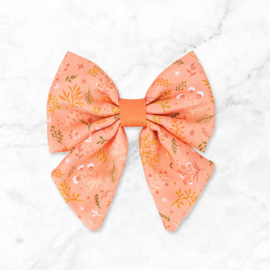 Chiswick Papaya Sailor bow