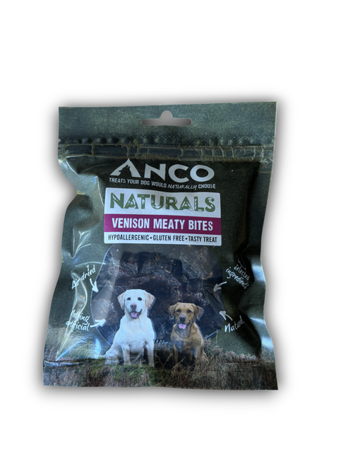 Venison meaty bites 85g