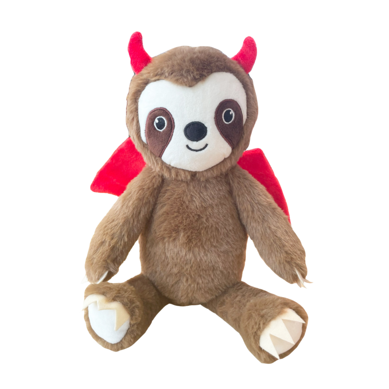 Vampire plush with squeak